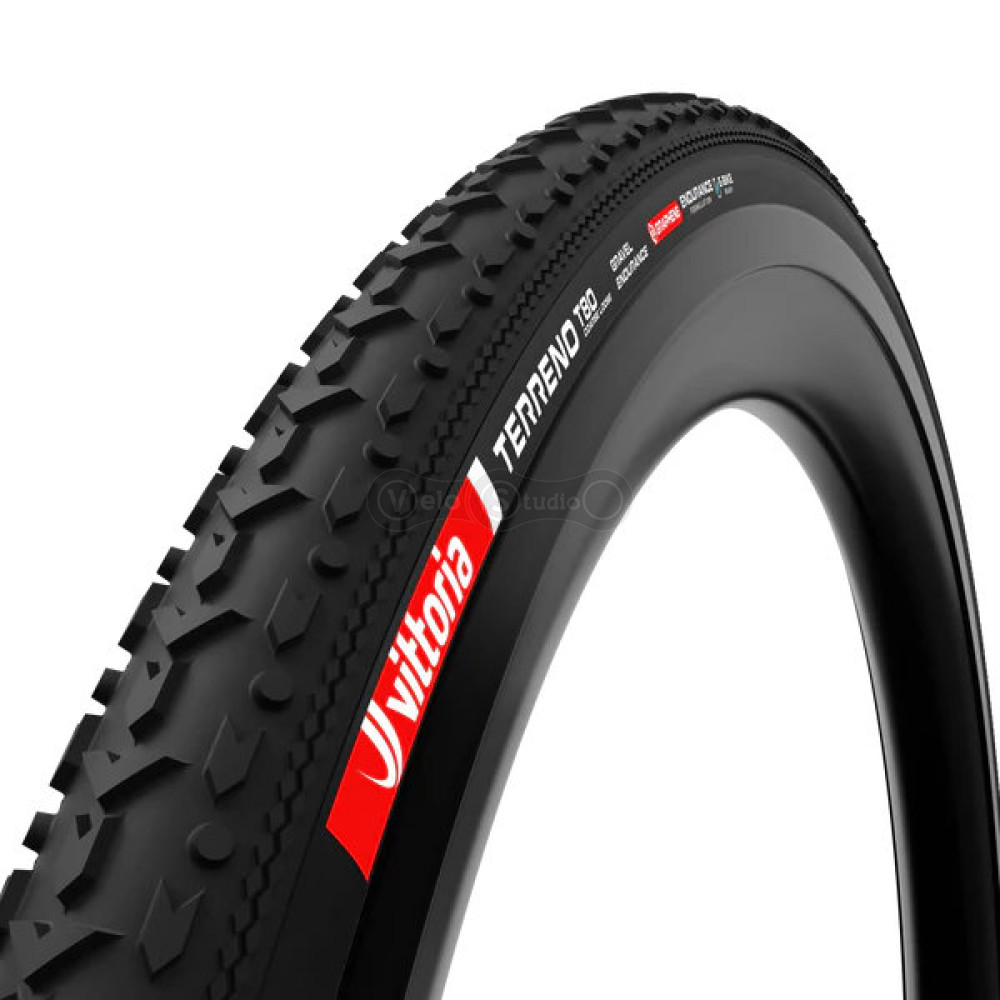 Вело покрышка Vittoria Terreno T80 Coarse Loose Gravel Endurance, 700x45c, TLR, черная