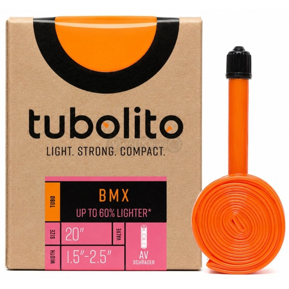 Камера TPU 20 (37/64-406) Tubolito TUBO-BMX, AV40 (оранжевая)