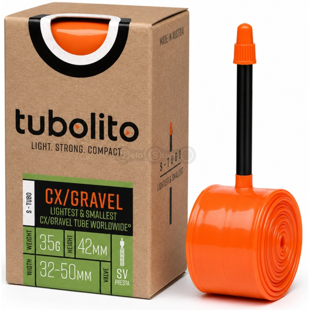 Камера TPU 28 (32/50-584/622) Tubolito S-TUBO-CX/GRAVEL-ALL, SV42 black