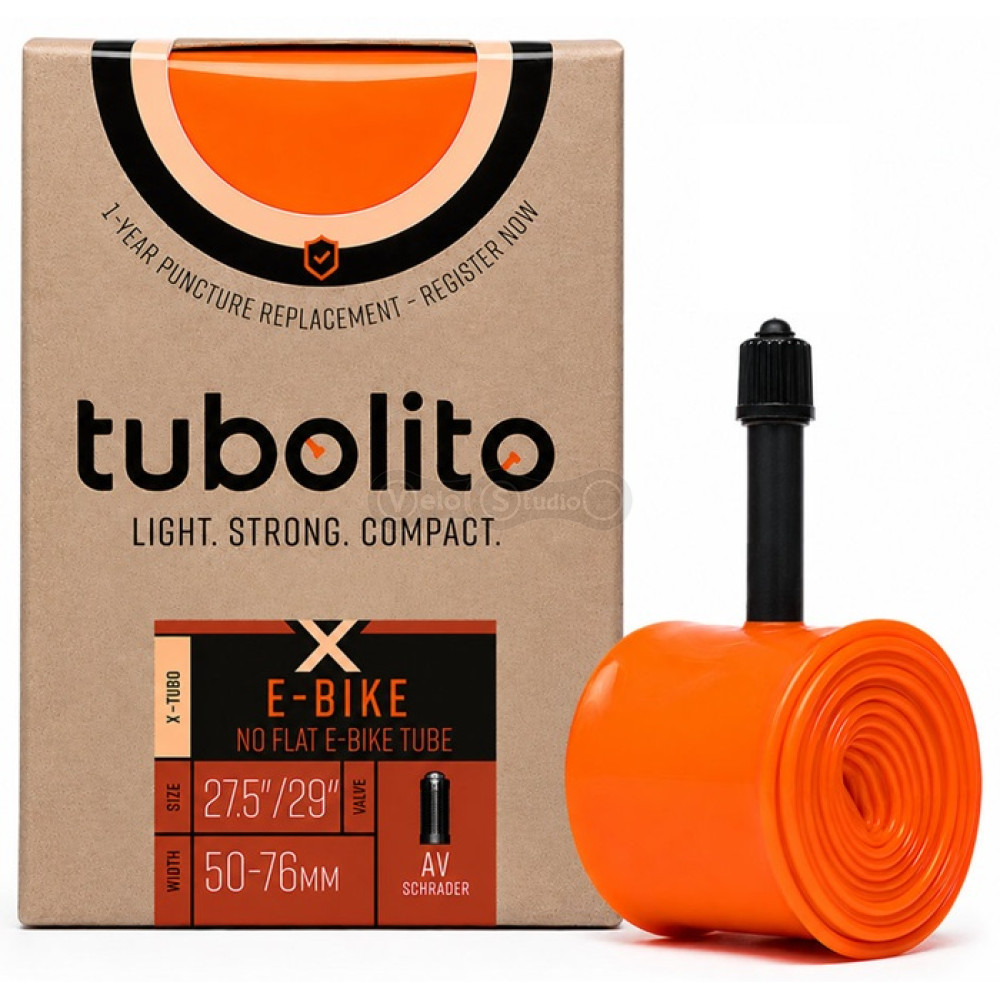 Камера TPU 27.5/29 x 1.8/3.0 (50/76-584/622) Tubolito X-TUBO-E-Bike-TPU-AV40 black