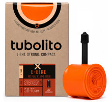 Камера TPU 27.5/29 x 1.8/3.0 (50/76-584/622) Tubolito X-TUBO-E-Bike-TPU-AV40 black