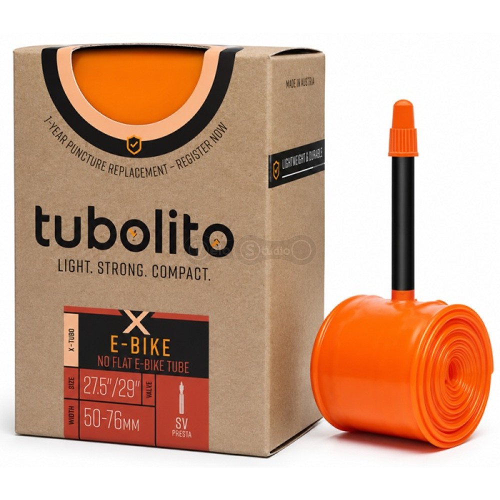 Камера TPU 27.5/29 x 1.8/3.0 (50/76-584/622) Tubolito X-TUBO-E-Bike-TPU-SV42 black