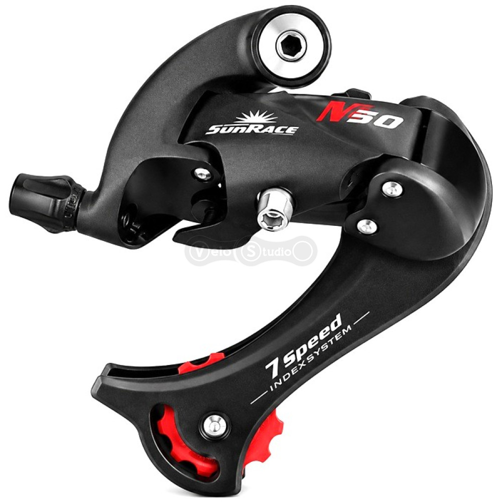 Задній перемикач SunRace RDM37 LD, 7 швидкостей, довга лапка, OEM