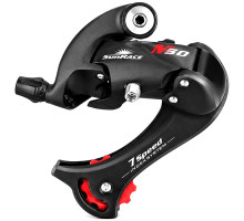 Задний переключатель SunRace RDM37 LD, 7 скоростей, длинная лапка, OEM
