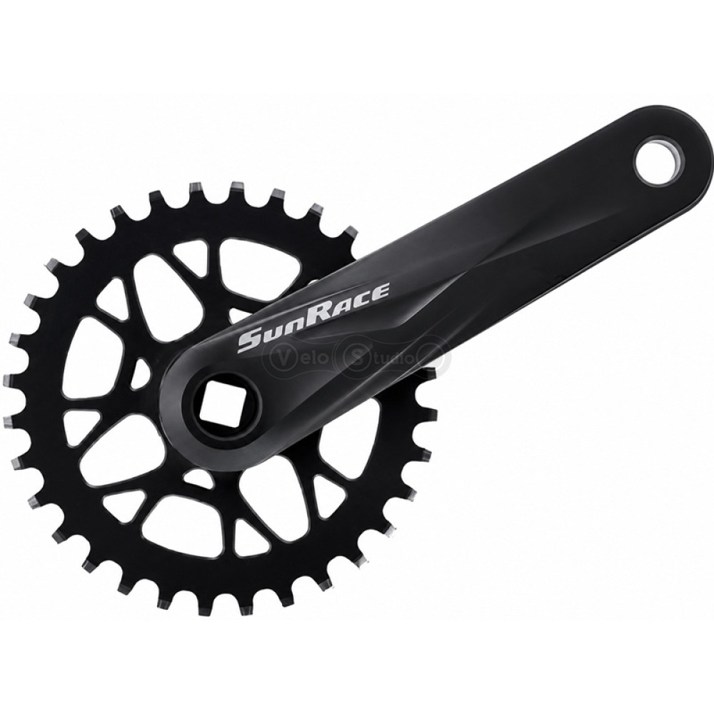 Шатуны SunRace FCM40W под квадрат, 170 мм, 36T, на 11/10/9 скоростей
