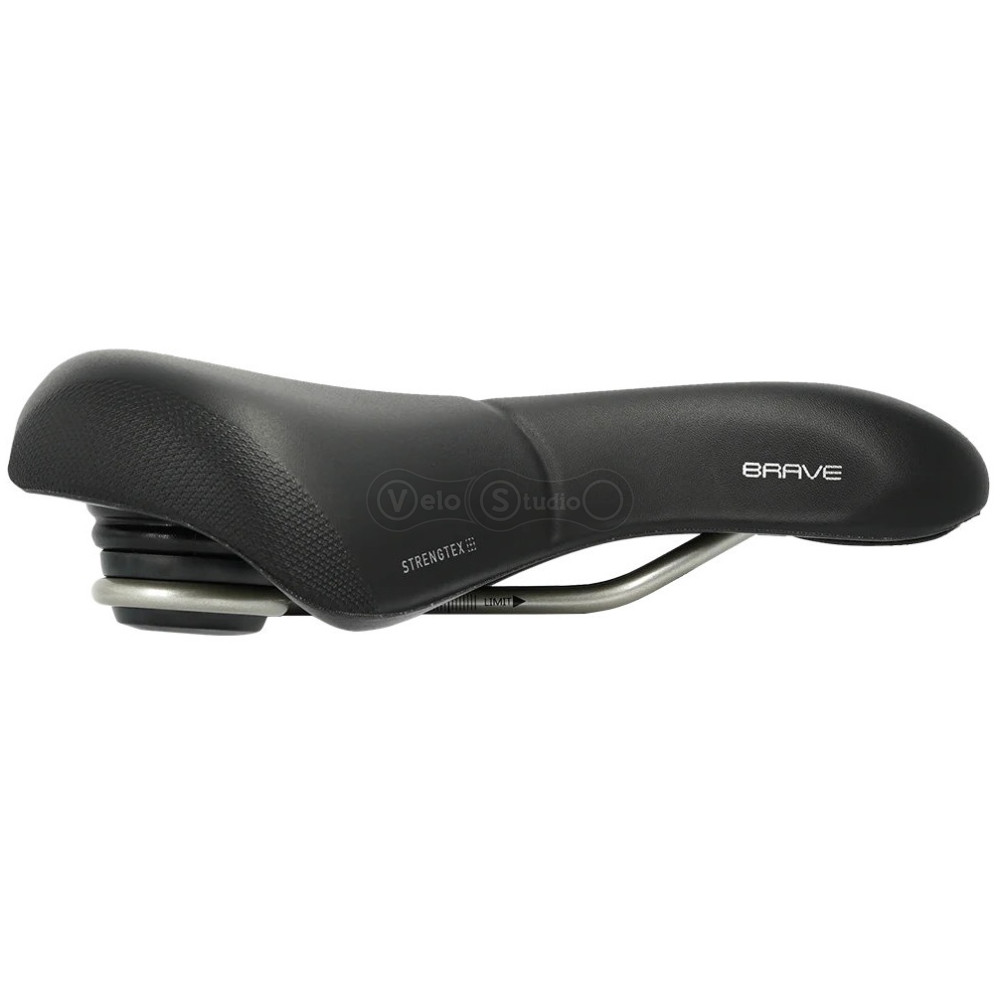 Седло Selle Royal Brave Relaxed Black Strengtex 250мм x 230мм