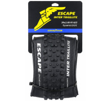 Вело покрышка 29x2.40 (61-622) GoodYear Escape Inter, Trail Lite, Dynamic:Grip2, Folding, Black