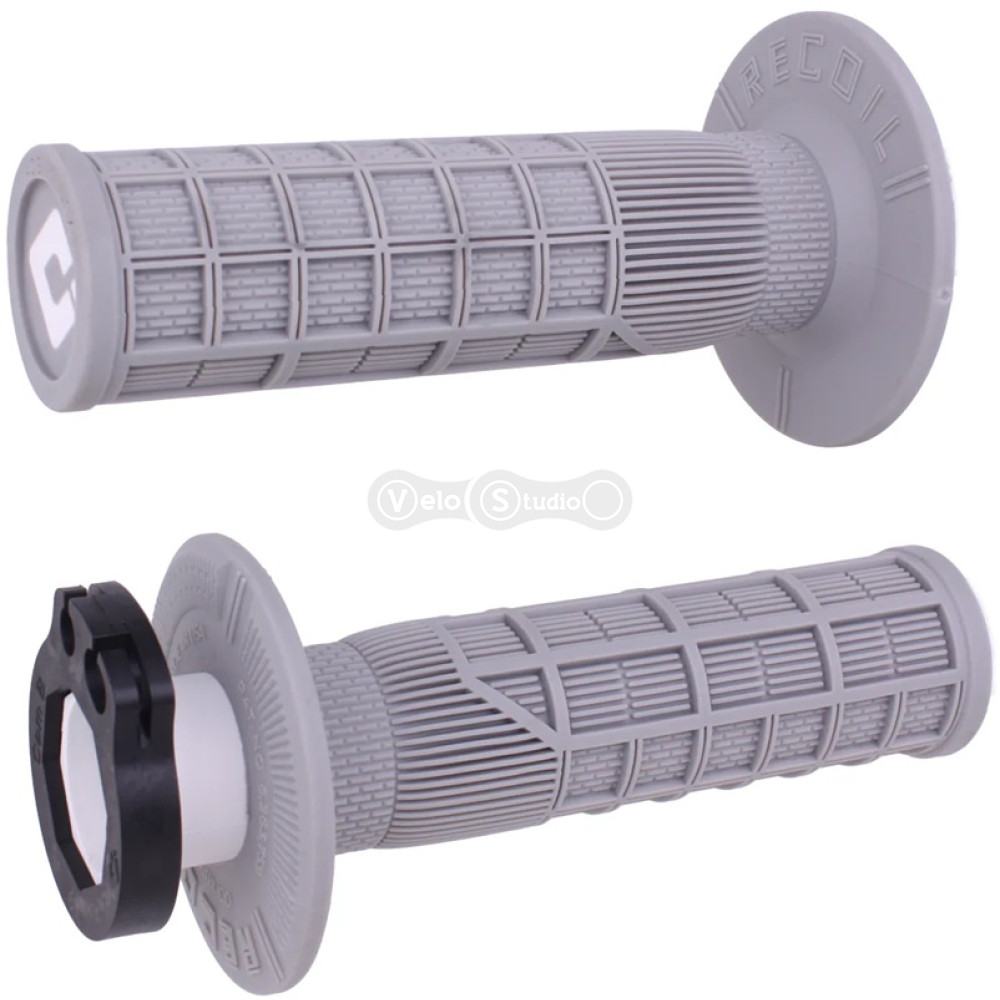 Мото грипсы ODI MX V2 Lock-On; Recoil Grip Grey Soft