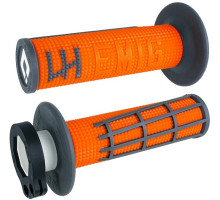 Мото грипсы ODI MX V2 Lock-On; EMIG 2.0 Grip Orange/Graphite
