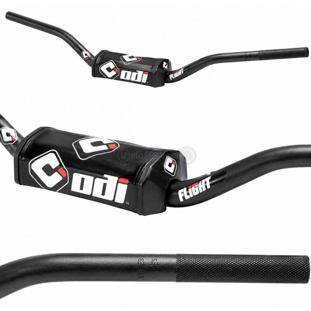 Мото кермо ODI MX Handlebars, 760 мм, підйом 68 мм, Podium FLIGHT Eighty-five BLk