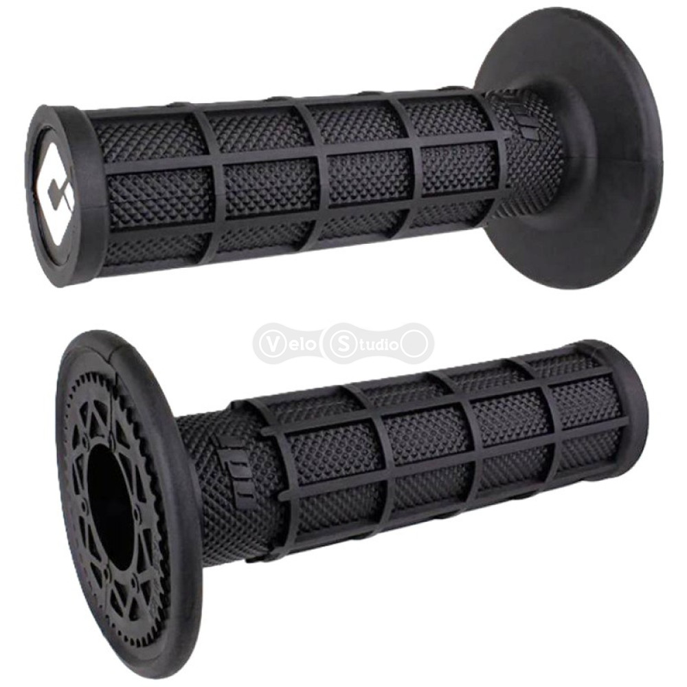 Мото грипсы ODI Ruffian MX Full Waffle Single-Ply Black/White