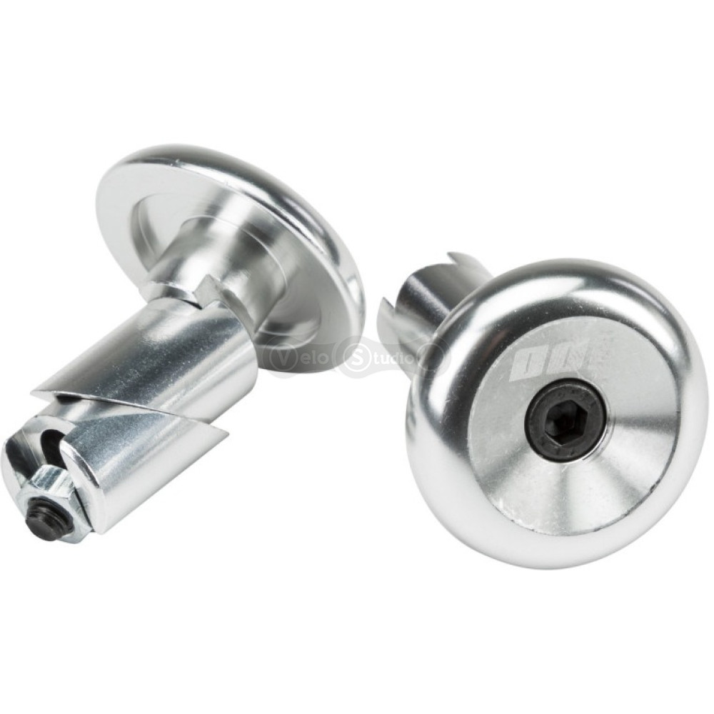 Баренды ODI Aluminum End Plugs w/Lasered Logo SILVER