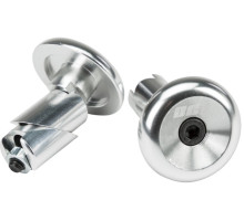Баренды ODI Aluminum End Plugs w/Lasered Logo SILVER