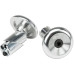 Баренды ODI Aluminum End Plugs w/Lasered Logo SILVER