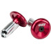 Баренды ODI Aluminum End Plugs w/Lasered Logo Red