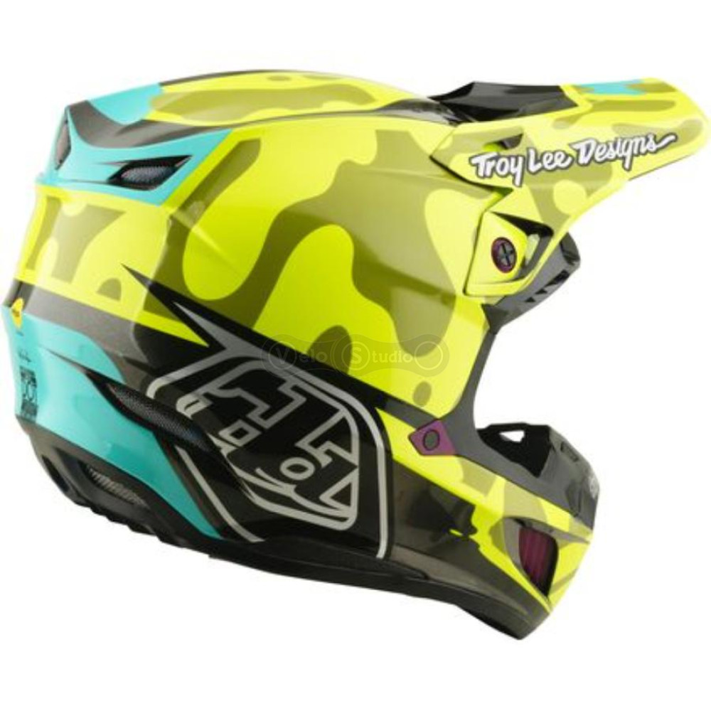 Мотошолом TLD SE5 ECE Composite MIPS Integra Helmet; MYTH [FLO YELLOW] M