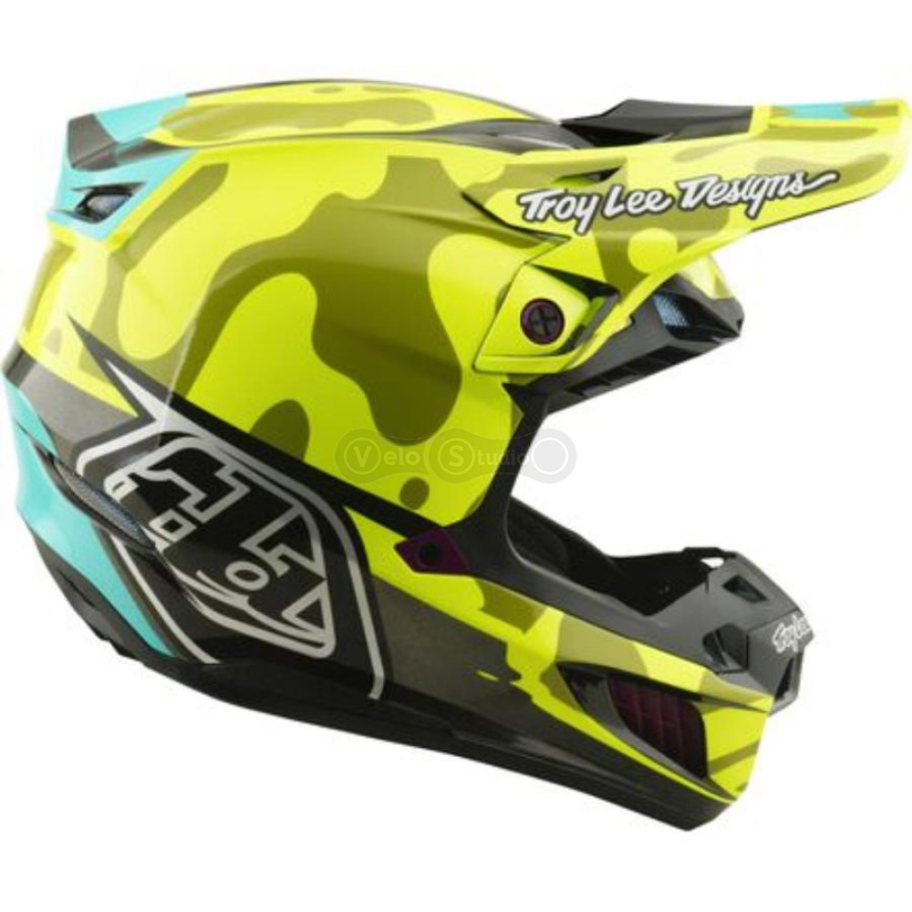 Мотошолом TLD SE5 ECE Composite MIPS Integra Helmet; MYTH [FLO YELLOW] M