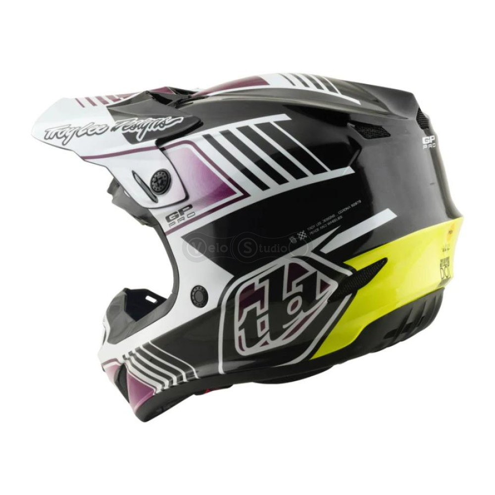 Мотошолом TLD GP PRO Mips HELMET; SEGMENT [BLACK] M
