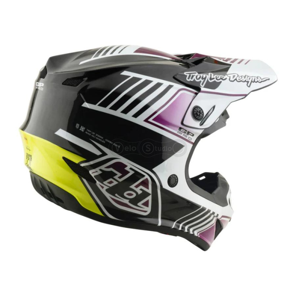Мотошолом TLD GP PRO Mips HELMET; SEGMENT [BLACK] M