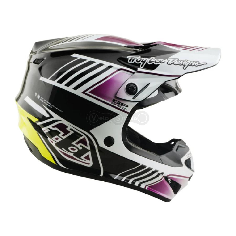 Мотошолом TLD GP PRO Mips HELMET; SEGMENT [BLACK] L