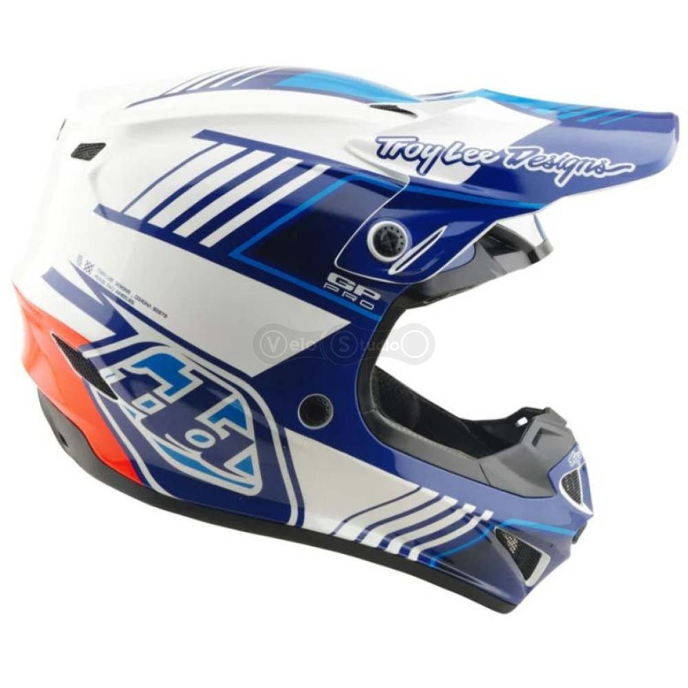 Мотошолом TLD GP PRO Mips HELMET; SEGMENT [BLUE] S