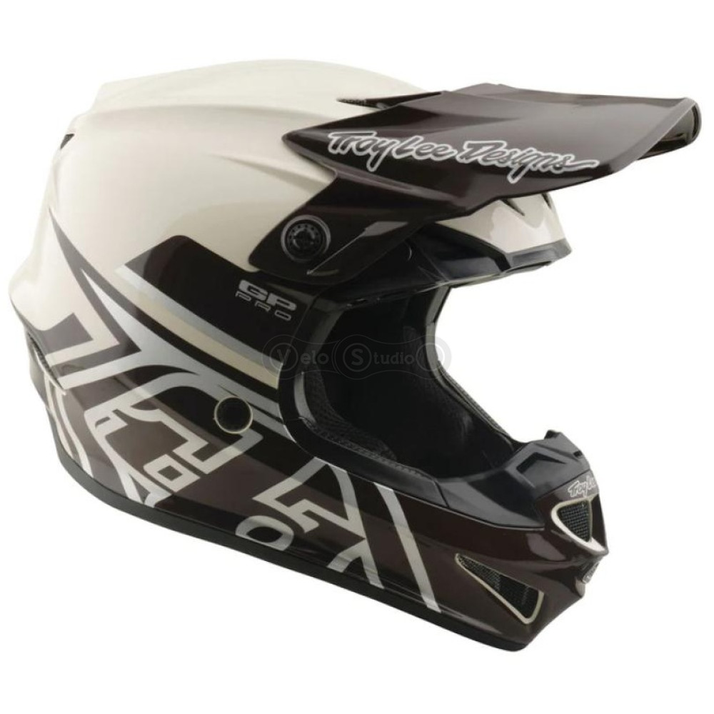 Мотошлем TLD GP PRO Mips HELMET; MONO [PUMICE] M