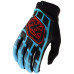 Мото рукавиці TLD GP Pro Glove; Framework [Black/Cyan] M