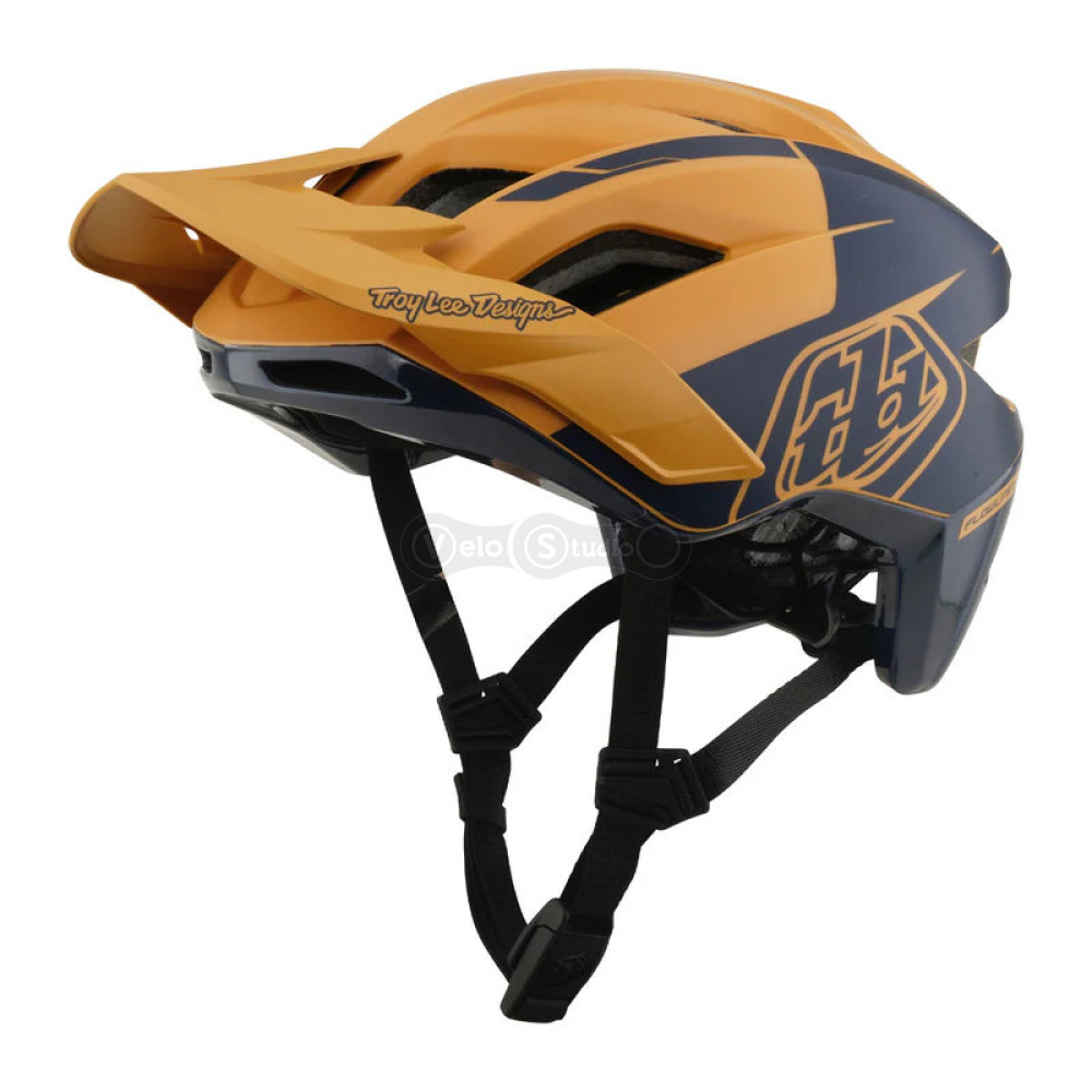 Вело шолом TLD Flowline SE Mips B-Series Helmet; Hydro [Mustard/Black Iris] M/L
