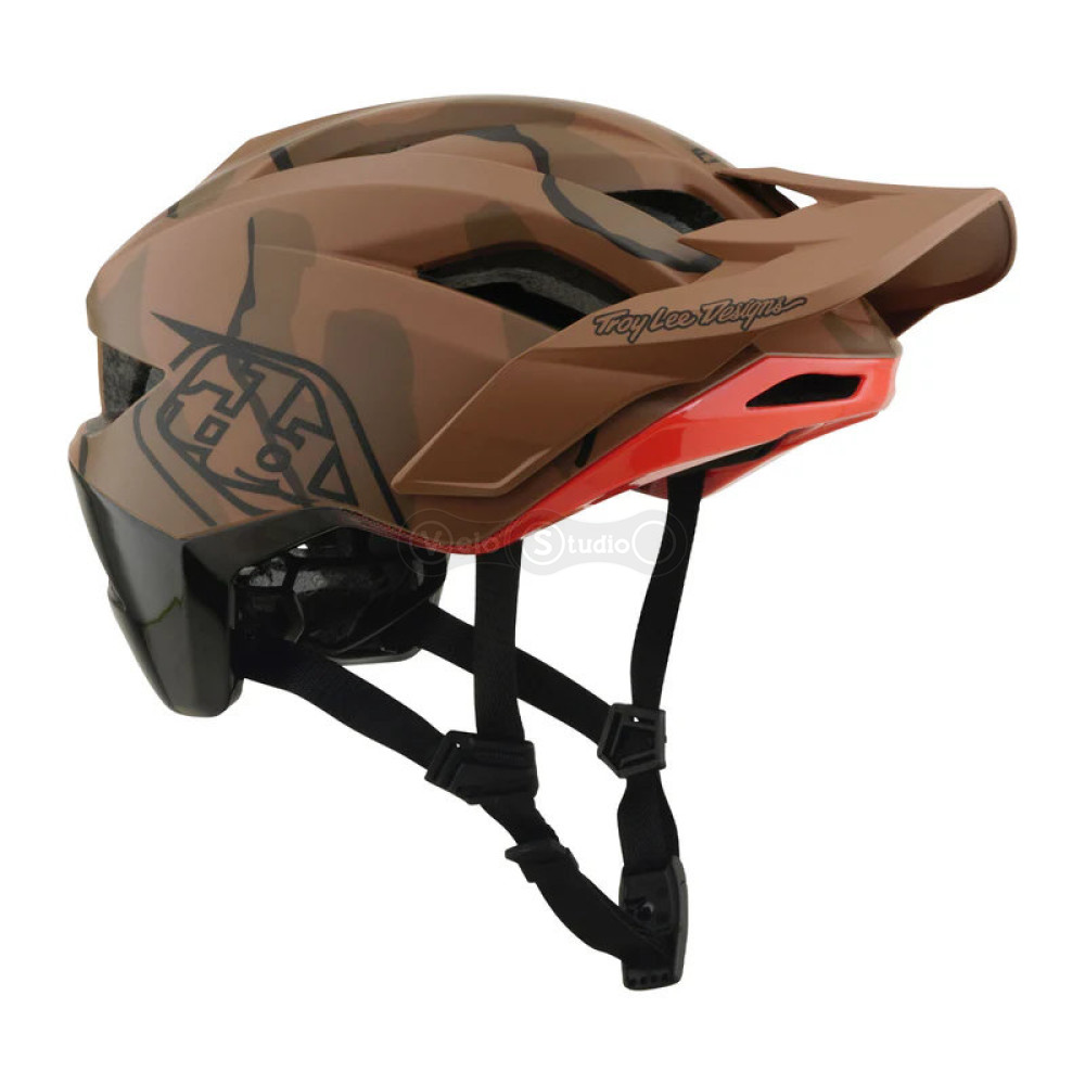 Вело шлем TLD Flowline SE Mips B-Series Helmet; Badge [Sienna Camo] XS/S