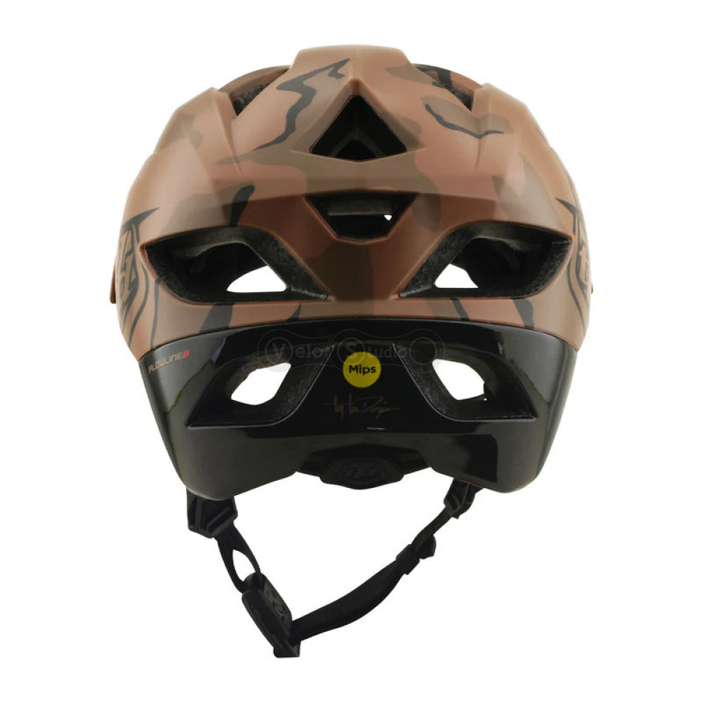 Вело шлем TLD Flowline SE Mips B-Series Helmet; Badge [Sienna Camo] M/L