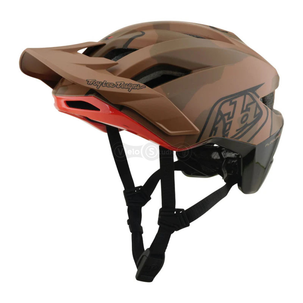 Вело шлем TLD Flowline SE Mips B-Series Helmet; Badge [Sienna Camo] M/L