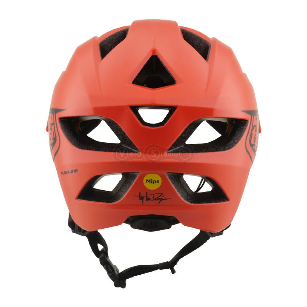 Детский вело шлем TLD Youth Flowline Mips Helmet; Point [Coral/Charcoal] (48-53см)
