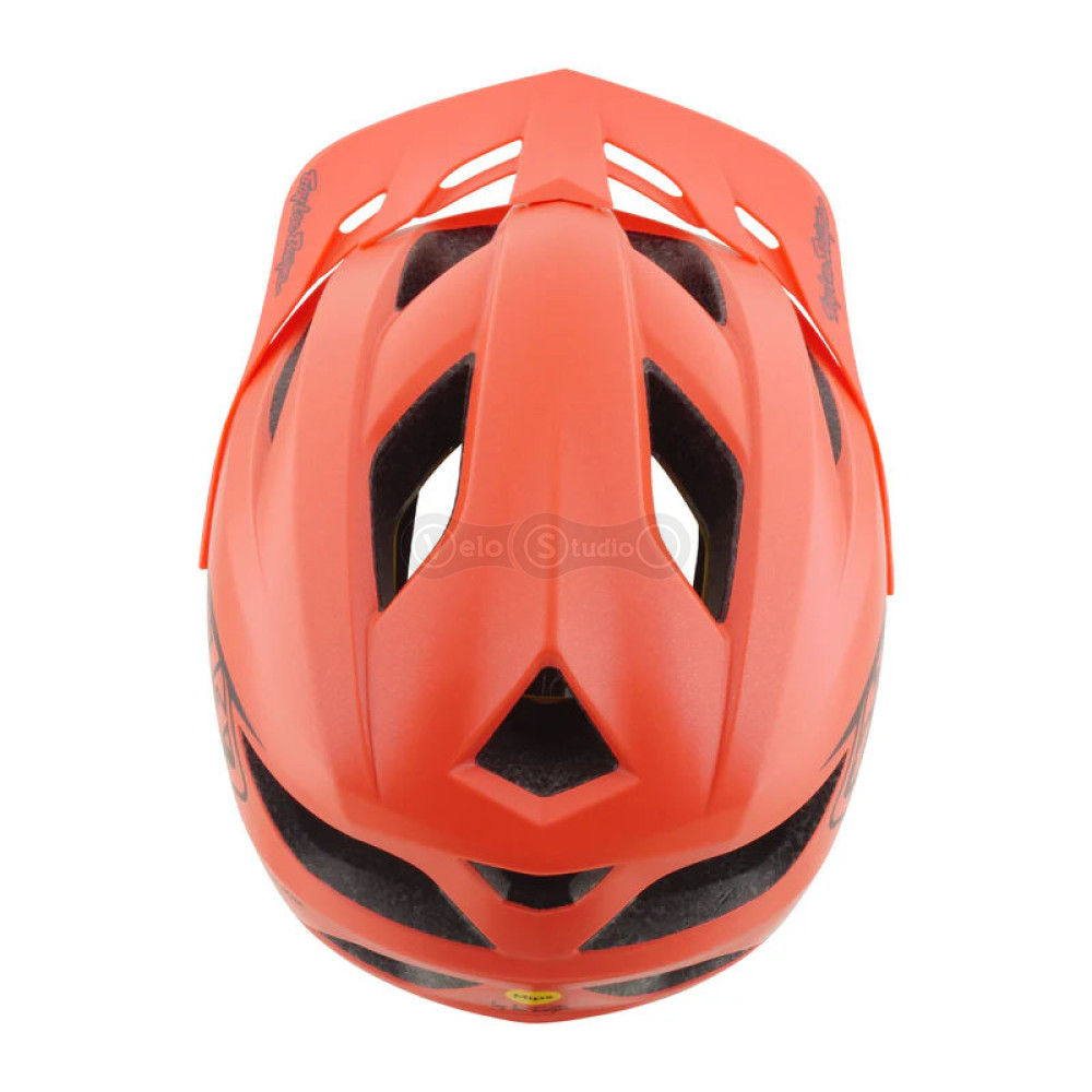Детский вело шлем TLD Youth Flowline Mips Helmet; Point [Coral/Charcoal] (48-53см)