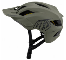 Детский вело шлем TLD Youth Flowline Mips Helmet; Point [Army/Phantom] (48-53см)