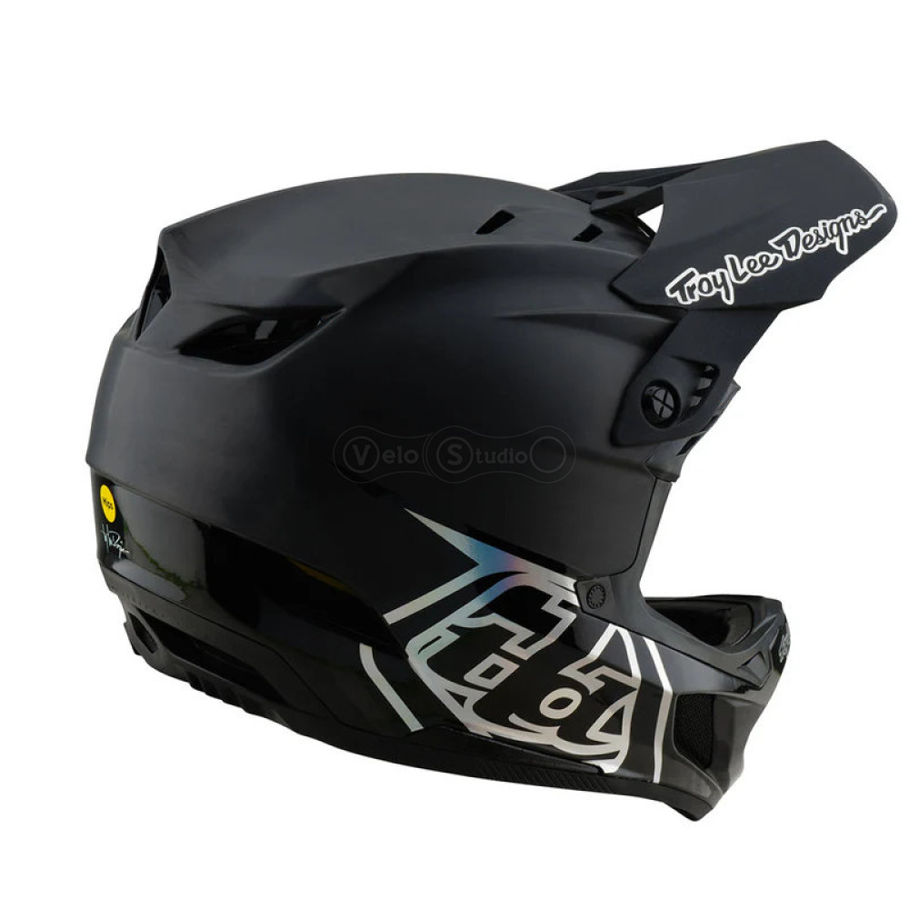 Вело шолом TLD D4 Carbon Mips Helmet; [Stealth Black] XXL