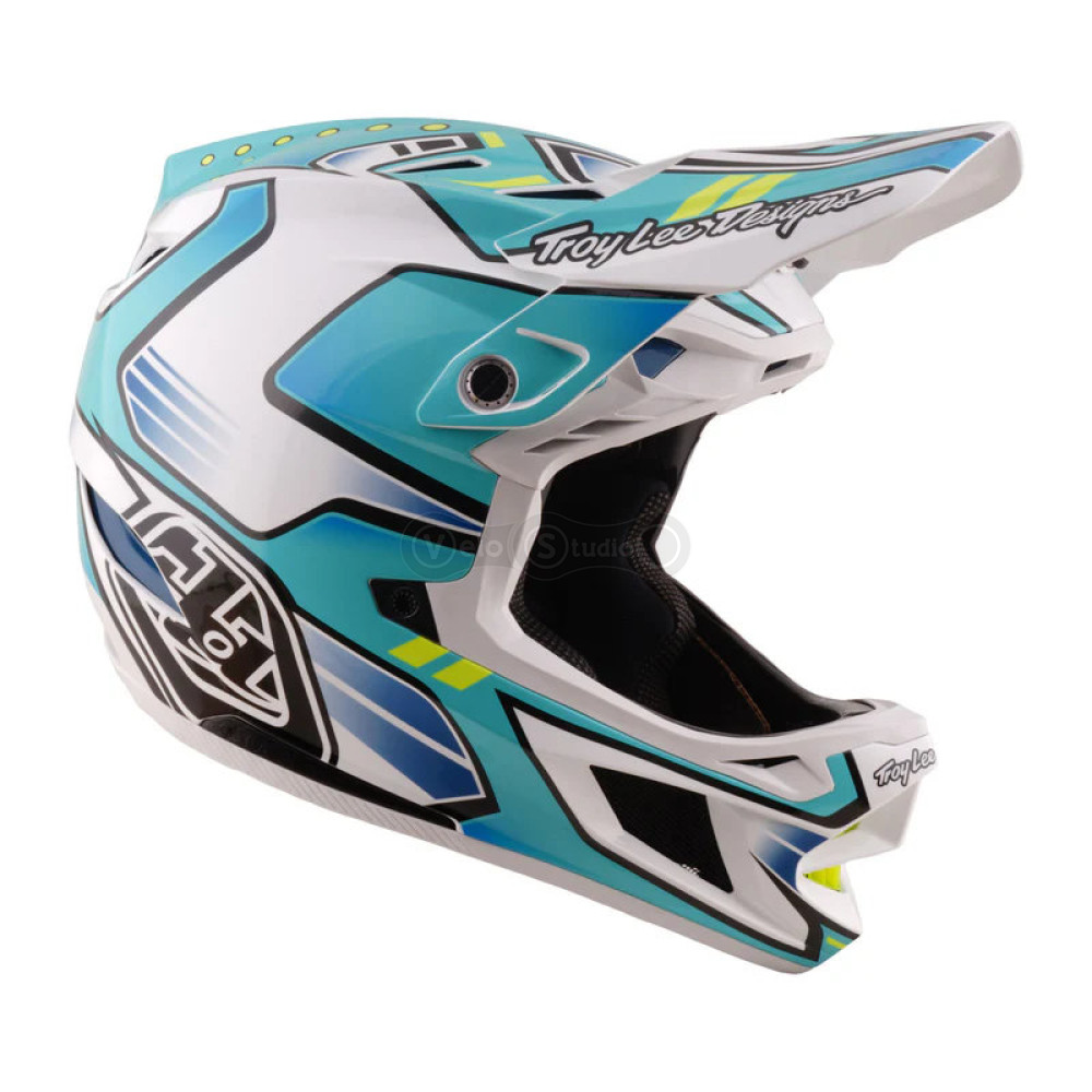 Вело шолом TLD D4 Composite Mips Helmet; Crest [Real Teal] S