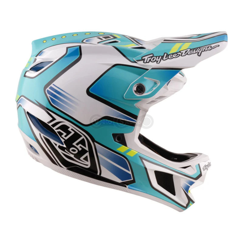 Вело шолом TLD D4 Composite Mips Helmet; Crest [Real Teal] L