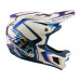Вело шолом TLD D4 Composite Mips Helmet; Flared [White/Indigo] M