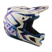 Вело шолом TLD D4 Composite Mips Helmet; Flared [White/Indigo] M