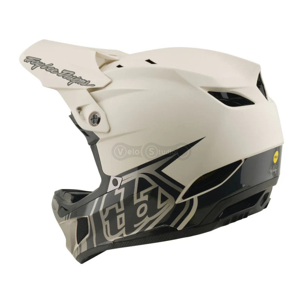 Вело шолом TLD D4 Composite Mips Helmet; Stealth [Pumice] L