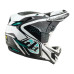 Вело шолом TLD D4 Polyacrylite Helmet; The Line [Charcoal/White] M