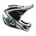 Вело шолом TLD D4 Polyacrylite Helmet; The Line [Charcoal/White] M