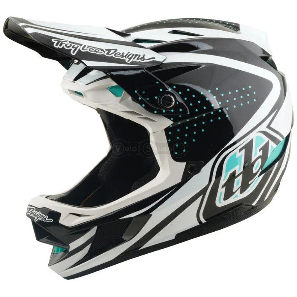 Вело шолом TLD D4 Polyacrylite Helmet; The Line [Charcoal/White] L