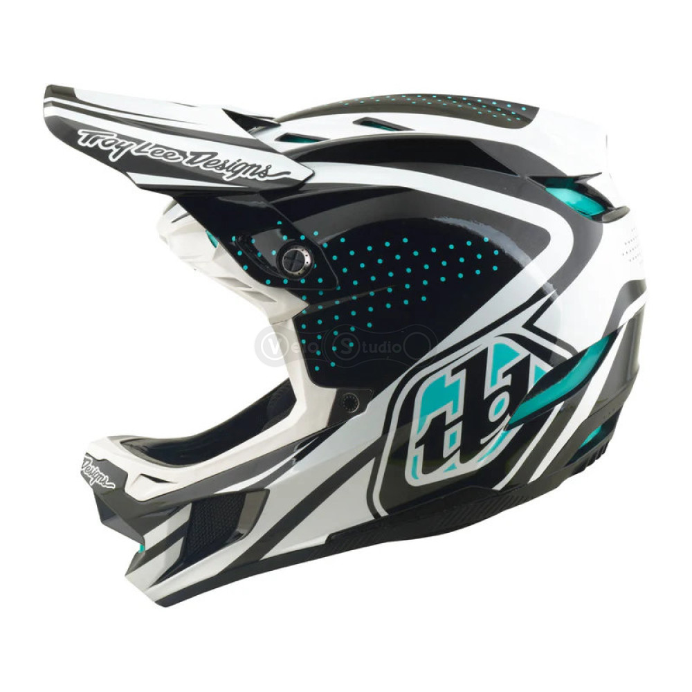 Вело шолом TLD D4 Polyacrylite Helmet; The Line [Charcoal/White] L