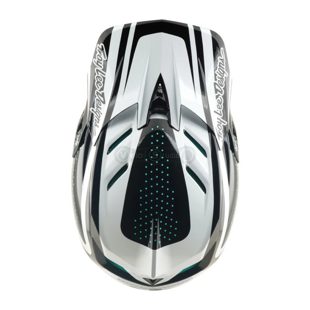 Вело шолом TLD D4 Polyacrylite Helmet; The Line [Charcoal/White] L