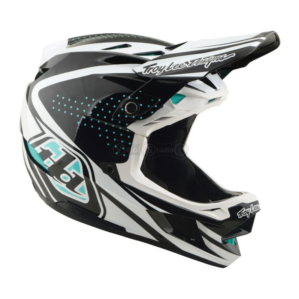 Вело шолом TLD D4 Polyacrylite Helmet; The Line [Charcoal/White] XL