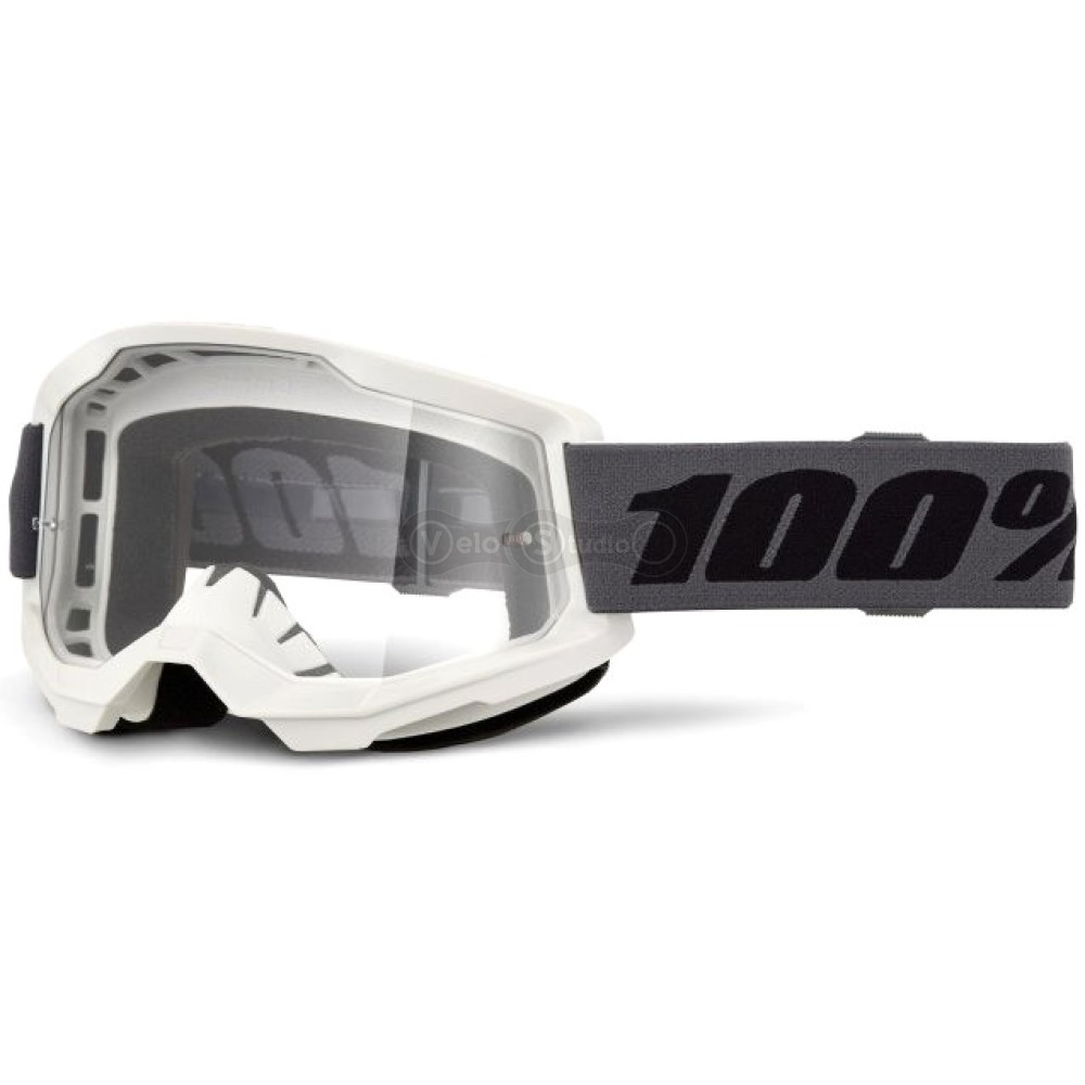 Маска 100% STRATA 2 Goggle [Grey], Clear Lens