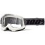 Маска 100% STRATA 2 Goggle [Grey], Clear Lens