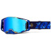 Маска 100% ARMEGA Goggle [Bruni Signature], Mirror Blue Lens