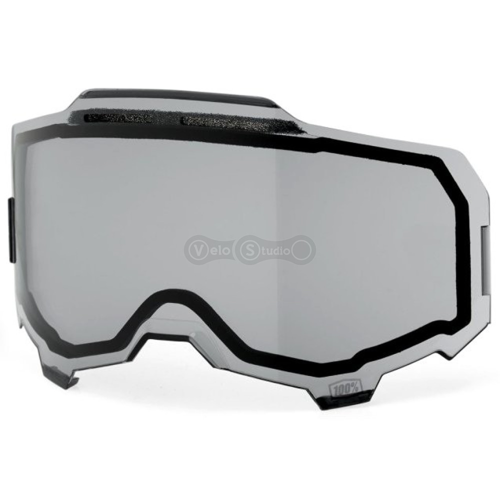Лінза до маски 100% ARMEGA/ARmatic Dual Vented Lens [Smoke], Dual Grey Lens
